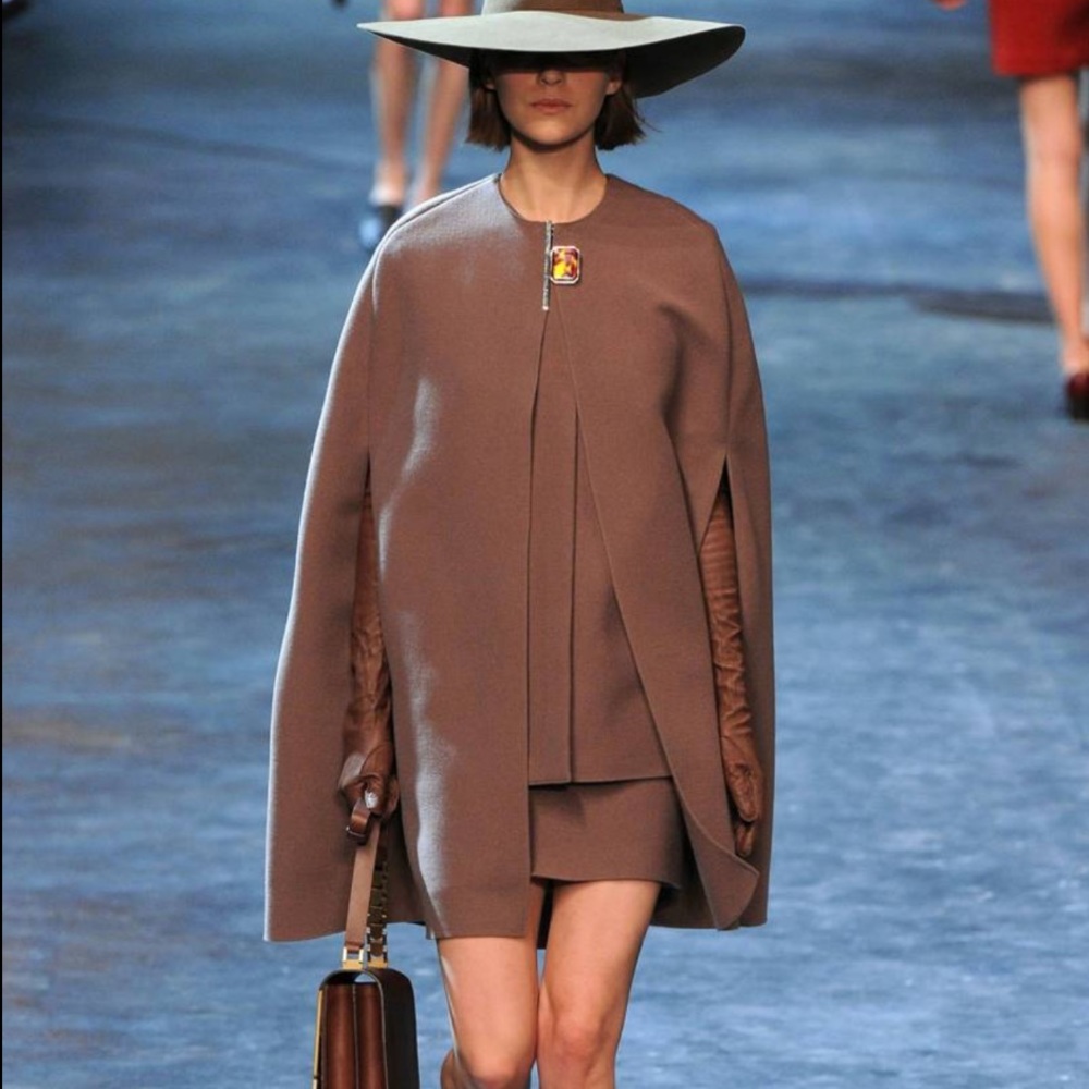 Lanvin Wool Mini Skirt